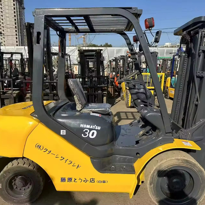 일본 코마쓰 FD25 FD30T-16 FD30 2.5 톤 3 톤 5 톤 사용 된 디젤 포크리프트 3T
