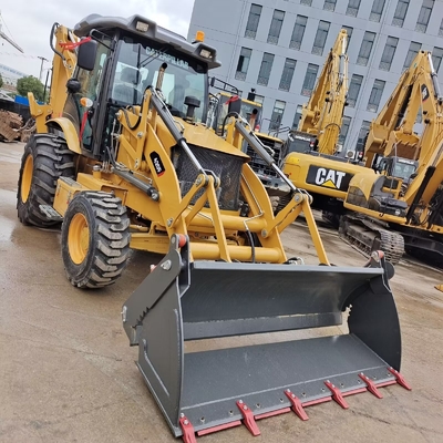 좋은 작업 조건 사용 된 Caterpillar 배크호 로더 420F 일본 작업 시간 0