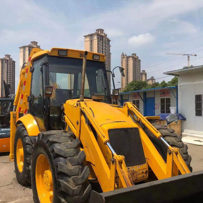 중고용 JCB 4CX 배크호 로더와 함께 좋은 상태의 JCB 3CX 4CX 배크호