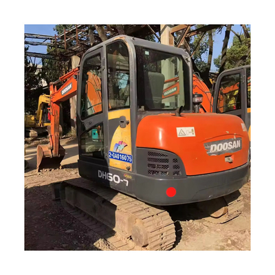 Doosan Dh60 7 6톤 미니 크롤러 발굴기 0.2 버킷 용량