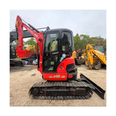 3톤 소형 기계 중고 Kubota U35 도로 공사 건설 발굴기 기계