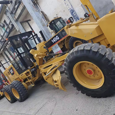 원본 일본 Caterpillar 140G에서 1200 작업 시간으로 사용 된 CAT 140H 모터 등급