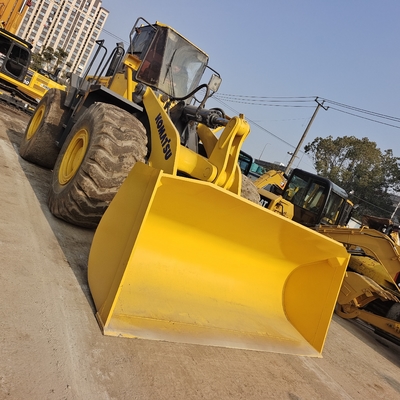 사용 된 일본 코마쓰 WA470-3 휠 로더 194KW 및 21640-21650 kg 기계 무게