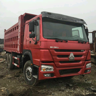 사용 하 여 Howo 6x4 덤퍼 트럭 Tipper 375 정상 속도 제어 및 수동 창