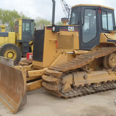 원본 수압 밸브와 함께 잘 유지 CAT D5M 사용 크롤러 도저