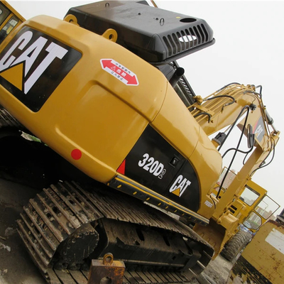 사용 된 CATERPILLAR 320D 발굴기 1.2CBM 버킷 용량