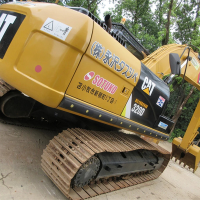 사용 된 Caterpillar Excavator Cat320d 수압 크롤러 Excavator 320D 좋은 상태