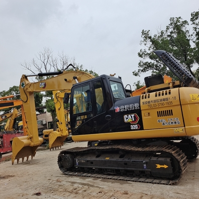고품질 CATERPILLAR 320D 발굴기 좋은 상태 사용 된 수압 크롤러 발굴기