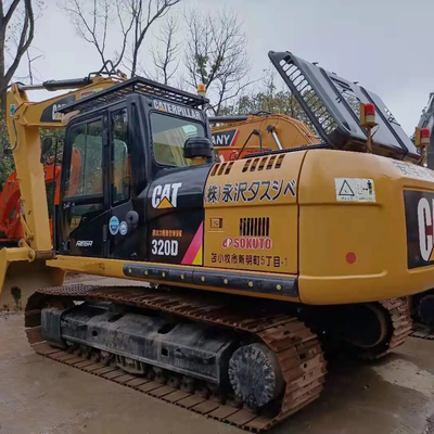 좋은 상태 CAT320d 일본과 미국에서 CATERPILLAR 수압 밸브와 함께 발굴기