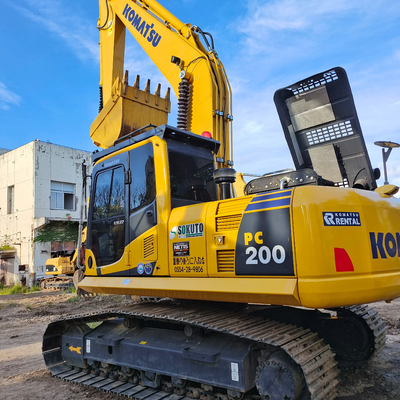 KOMATSU PC200-8 수압 크롤러 발굴기 일본의 최첨단 건설 기계