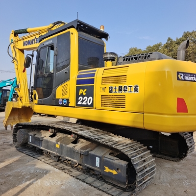 22tons 운영 무게 코마쓰 PC220-8 원본 밸브와 함께 수압 크롤러 발굴기