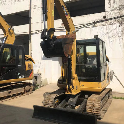 6TONS 작동 무게 CAT 4M40 엔진으로 사용 된 306D 수압 크롤러 발굴기