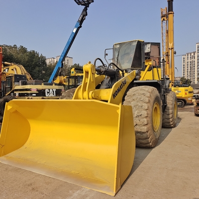 일본에서 오리지널 수압 펌프와 함께 사용 된 Komatsu Wa470-3 전면 충전기