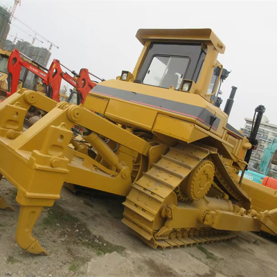 3406C 엔진과 원래 수압 밸브와 함께 상하이에서 사용 Cat D8R 볼도저