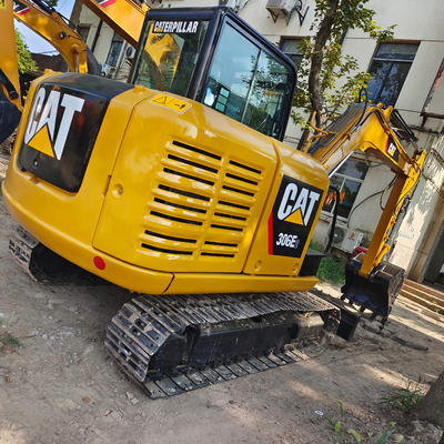 사용된 CAT306E2 CAT305.5E2 미니 발굴기 수압 크롤러 CAT 6T 5T CAT306E CAT305.5E2
