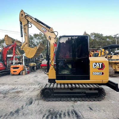 사용된 Caterpillar 306E 미니 발굴기 6톤 CAT306 지진 기계