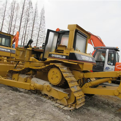 제조 공장에서 건설용 사용 된 CAT D7R 볼도저