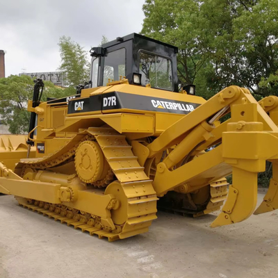 수압 크롤러 트랙터 CAT D5K D5H D5 D4 D6 D7 도저 사용 된 Caterpillar D7R 볼도저