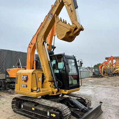 307E 발굴기 중고용 Caterpillar 7톤 미니 머신 C2.6 DI 터보 엔진