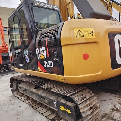 CAT 312D 크롤러 수압 발굴기 12920kg 운용 무게와 C4.2ACERT 엔진