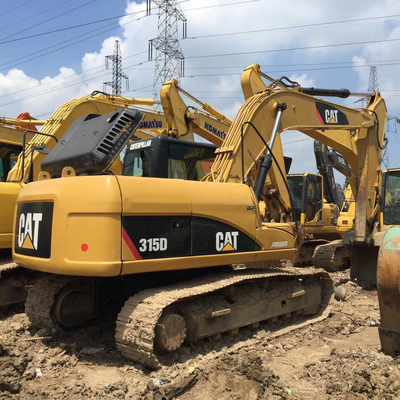 CAT315D 사용 된 발굴기 15톤 CAT 315 중형 대형 미국 원본 발굴기 315D 발굴기