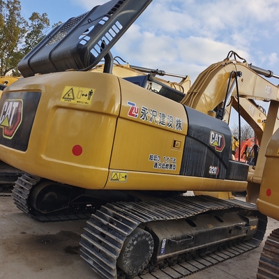 20 톤 사용된 Caterpillar 320d 크롤러 발굴기 건설 기계 20930 KG