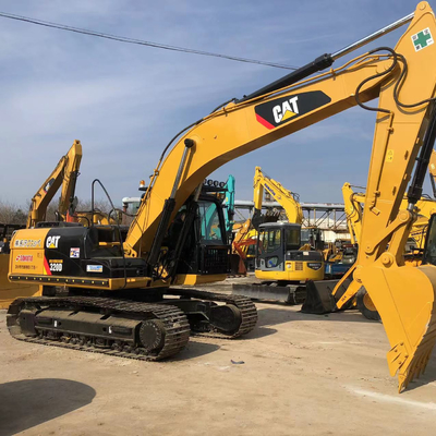 사용 된 Cat 320D 크롤러 발굴기 20톤 1200시간의 건설 기계