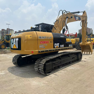 사용 된 Caterpillar 320d 크롤러 채굴기 건설 기계