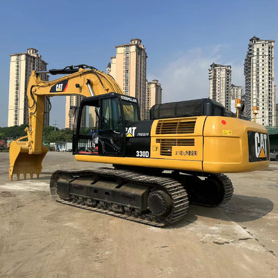 사용 된 CAT 330d 발굴기 원형 수압 실린더 사용 된 330d 트랙 신발 발굴기