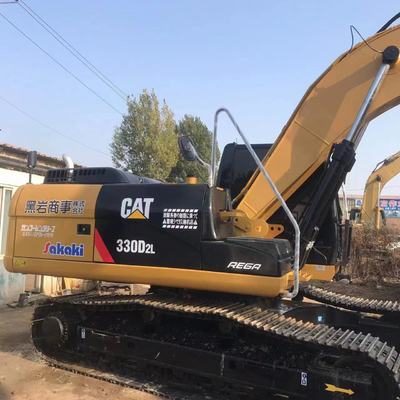 사용 된 Caterpillar 330d 발굴기 C9 엔진과 1200 작업 시간