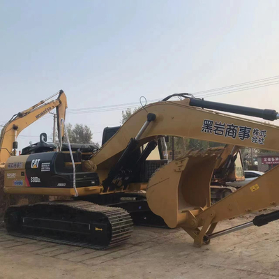 사용 된 Caterpillar 330DL 발굴기 31000 KG 기계 무게 및 원래 수압 밸브