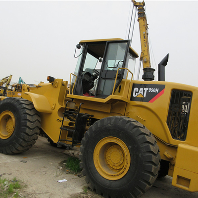 사용 된 Caterpillar 950H 앞바퀴 로더 WEI CAHI/CAT 엔진