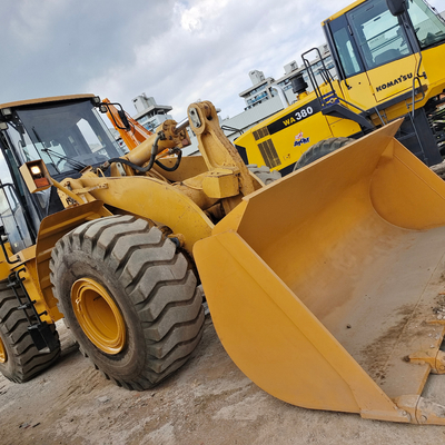 92KW 전력으로 저렴한 중고 Caterpillar 966H 전륜 로더