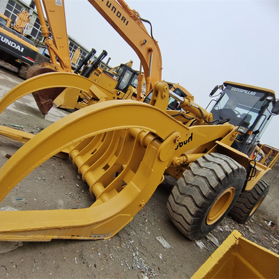 오리지널 수압 펌프 좋은 상태 사용 된 앞 바퀴 로더 Cat 966H
