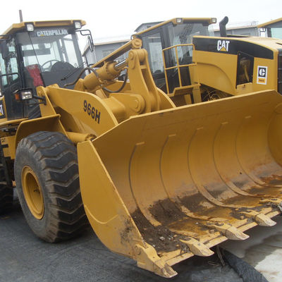 2019년 사용된 Caterpillar 966H 전면 로더 좋은 상태 기계 무게 16900-17000 kg