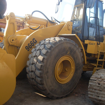 사용중인 Caterpillar 966G 앞바퀴 충전기 1200시간 작동력 92KW 전력