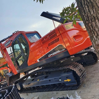 오리지널 수압 실린더와 함께 2018 사용 된 Doosan DX225 발굴기