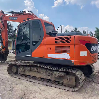 오리지널 15톤 Doosan Dx150 사용 하 여 0.92 버킷 용량 과 수압 크롤러 발굴기