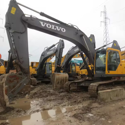 사용 된 VolvoEC290D 크롤러 발굴기 29톤 단시간 작업 상태