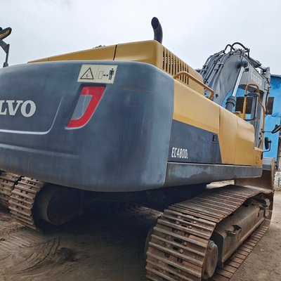 1200 작업 시간 산업 건설 기계용 VOLVO EC480D 발굴기 사용