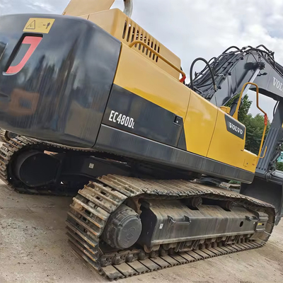 50500 KG 사용 된 VolvoEC480D 크롤러 발굴기 중공 건설 기계 48톤