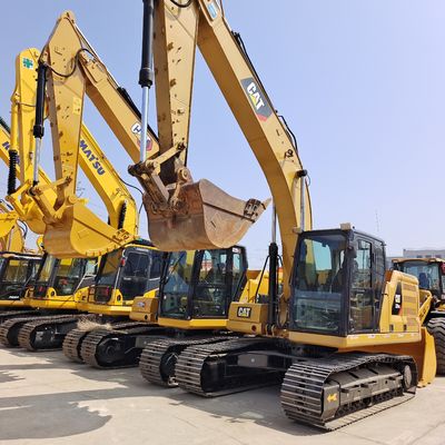 20톤 사용 된 CAT 320DGC 가이드라울ିକ୍ 크롤러 발굴기 20800kg 가량