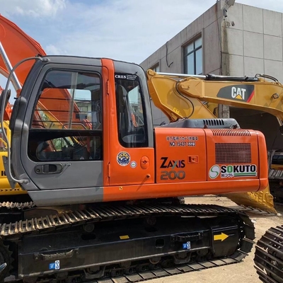 4000 시간 ISUZU 엔진 히타치 200-3g 발굴기 20톤 크롤러 발굴기