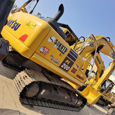 사용 된 JAPAN KOMATSU PC200-8 원본 수압 밸브가 좋은 상태의 발굴기