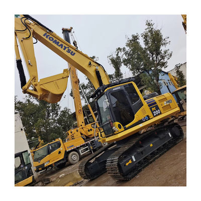 사용 된 코마쓰 Pc200-8 20TONS 수압 크롤러 건설 발굴기