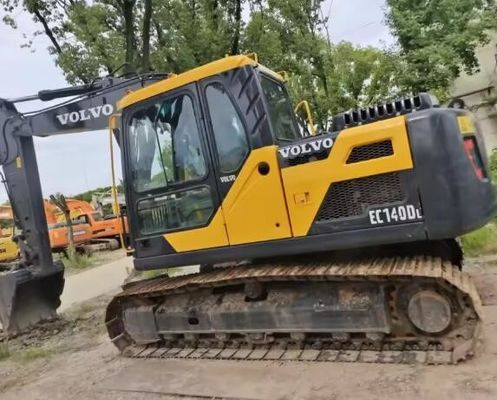 최고 성능 VolvoEC140DL D3.8E 엔진 사용 된 0.7 버킷 용량 인 발굴기