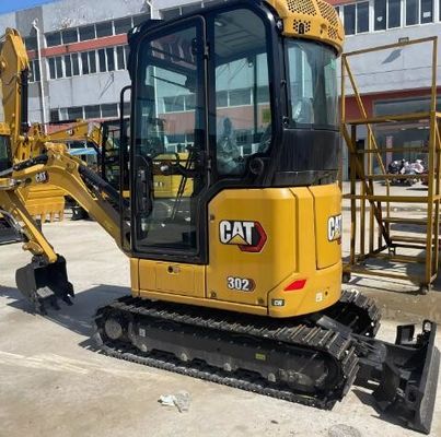 32000 KG 원본 수압 펌프와 함께 좋은 상태의 CAT 302cr 크롤러 발굴기 사용