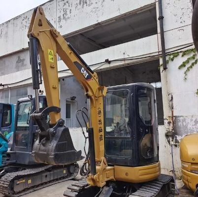 좋은 상태 Cat 303.5E 사용 된 Caterpillar 트랙 신발과 함께 미니 발굴기 303.5E