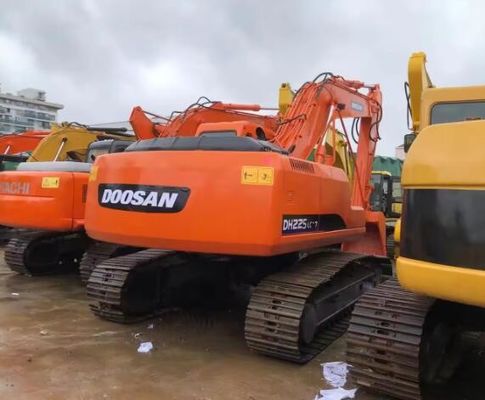 중고용 Doosan DH225LC-7 발굴기 사용 원본 Doosan 225 300 수압 발굴기