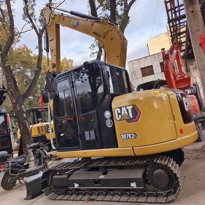 작동 무게 7TON 사용 된 Caterpillar CAT 307E 307E2 발굴기 건설 기계